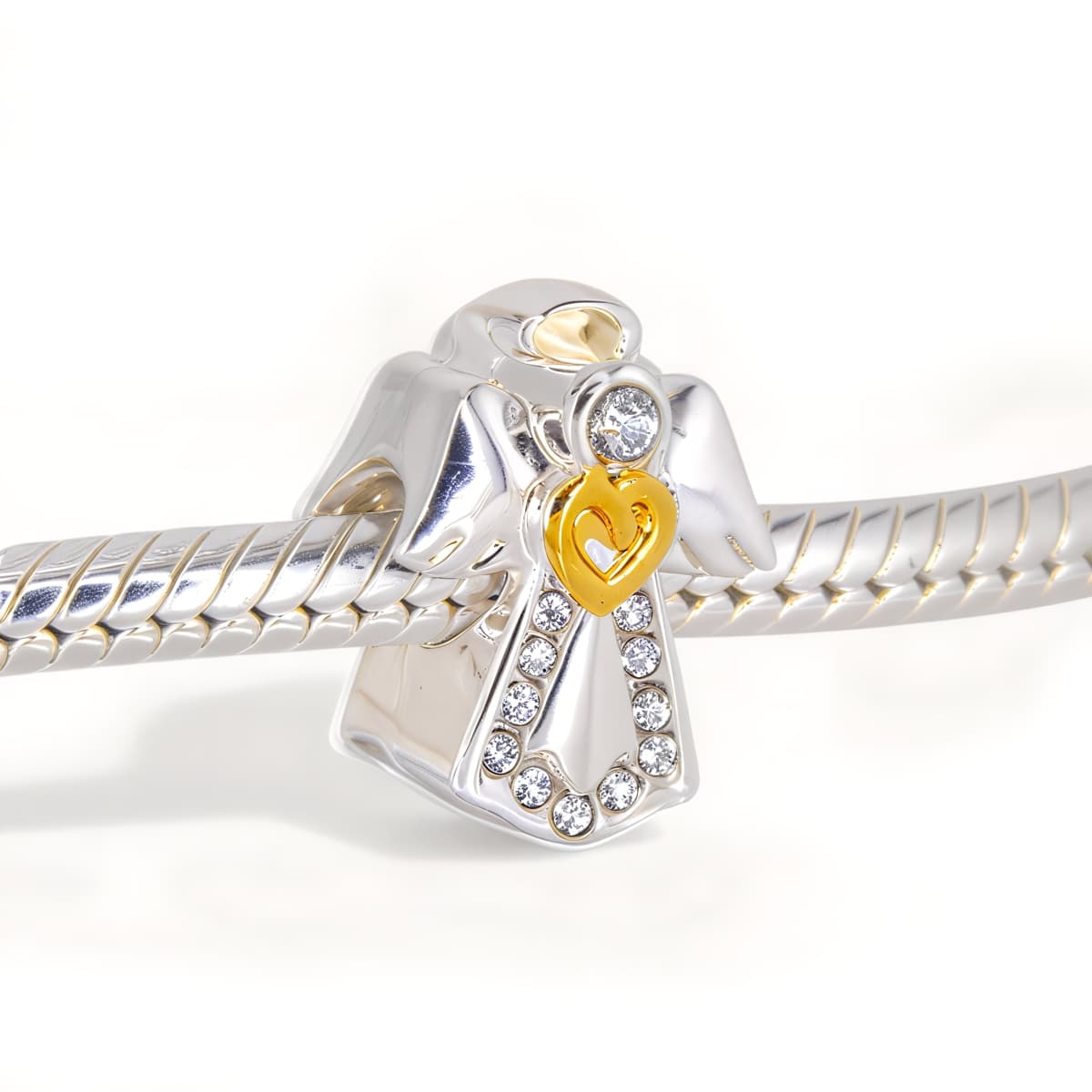 Charms "Anioł Stróż" Symbol Opieki i Duchowego Przewodnictwa