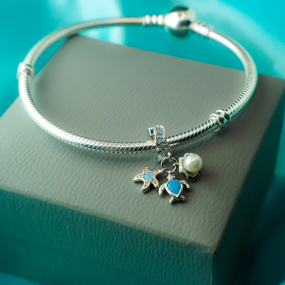 Charms do Pandora Wakacyjne Atrybuty srebro 925