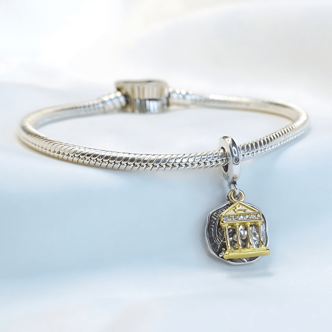 Charms do Pandora Grecja Atena srebro 925 Ateny