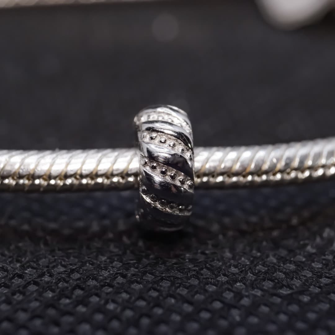 Klips stoper Wrap srebro 925