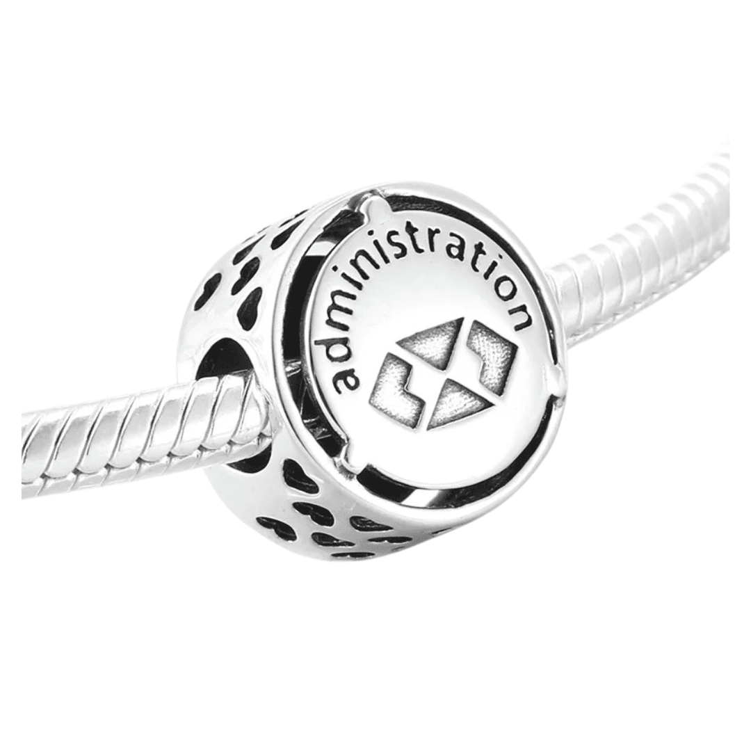 Charms do Pandora Administracja Srebro 925 pracownik biurowy administration