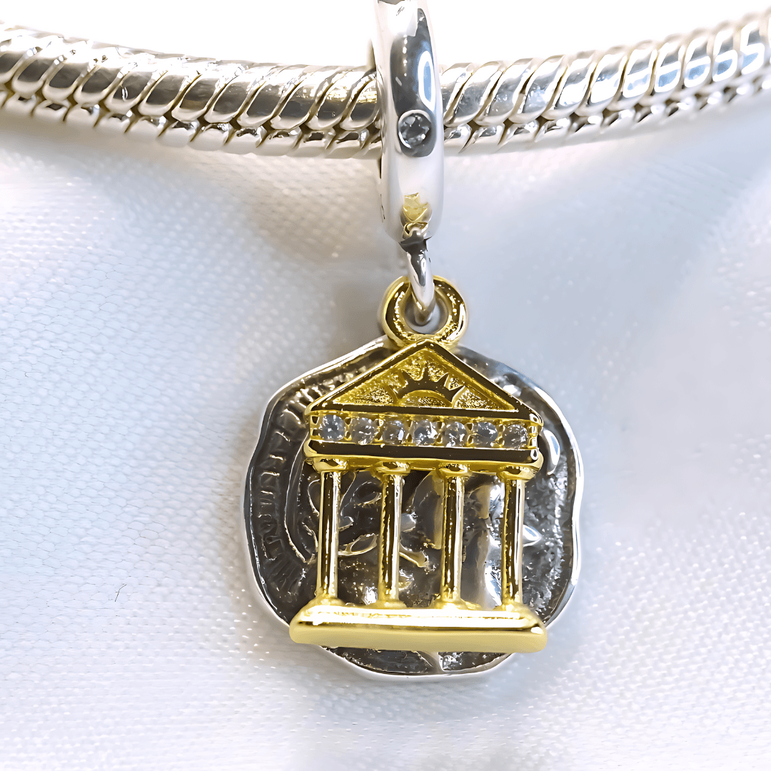 Charms do Pandora Grecja Atena srebro 925 Ateny