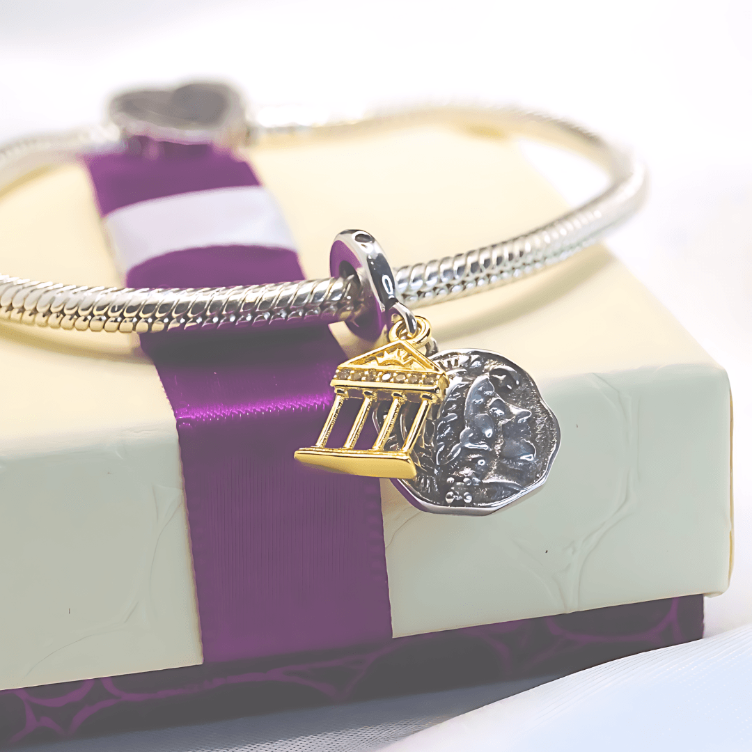 Charms do Pandora Grecja Atena srebro 925 Ateny