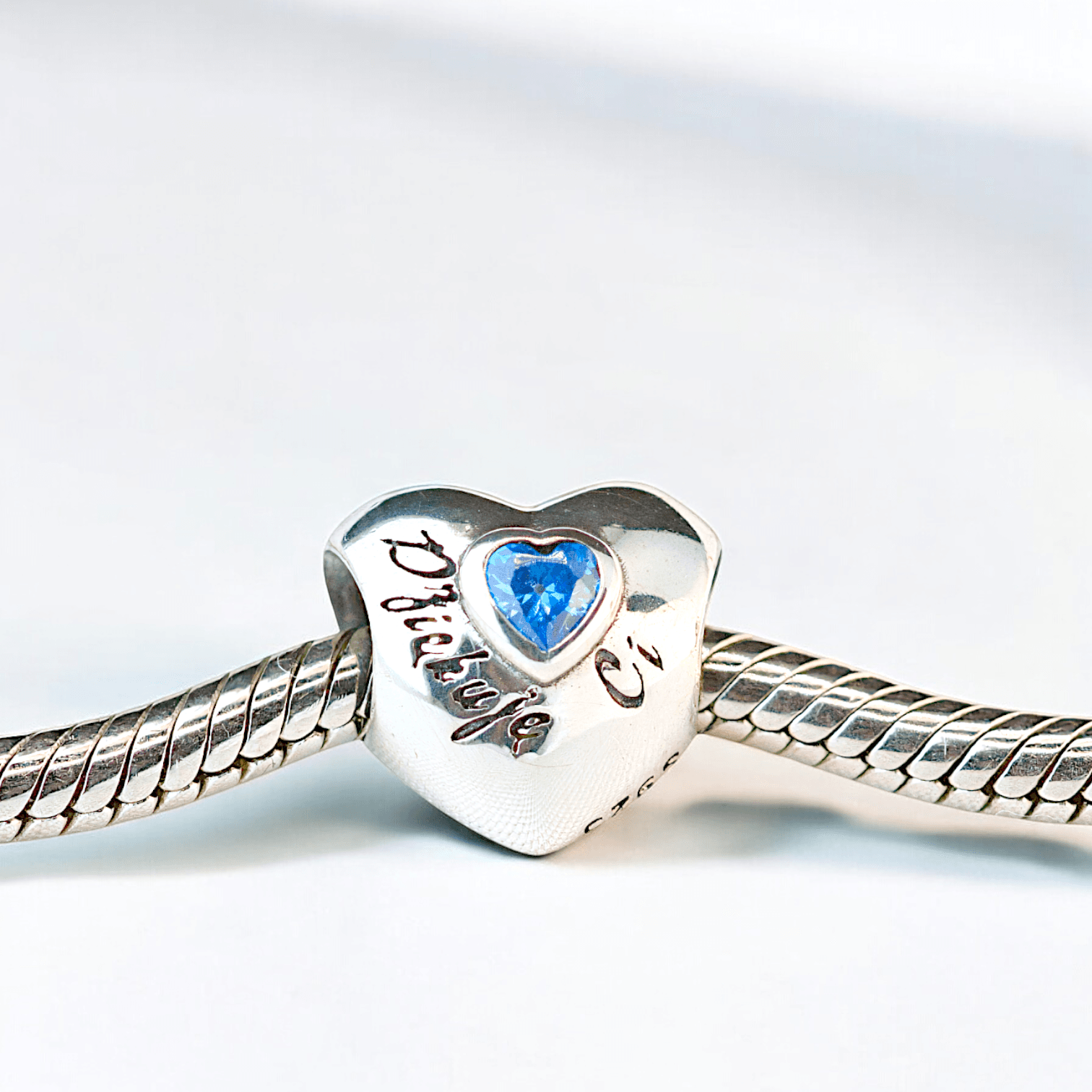 Charms Dziękuję Ci Merci srebro 925