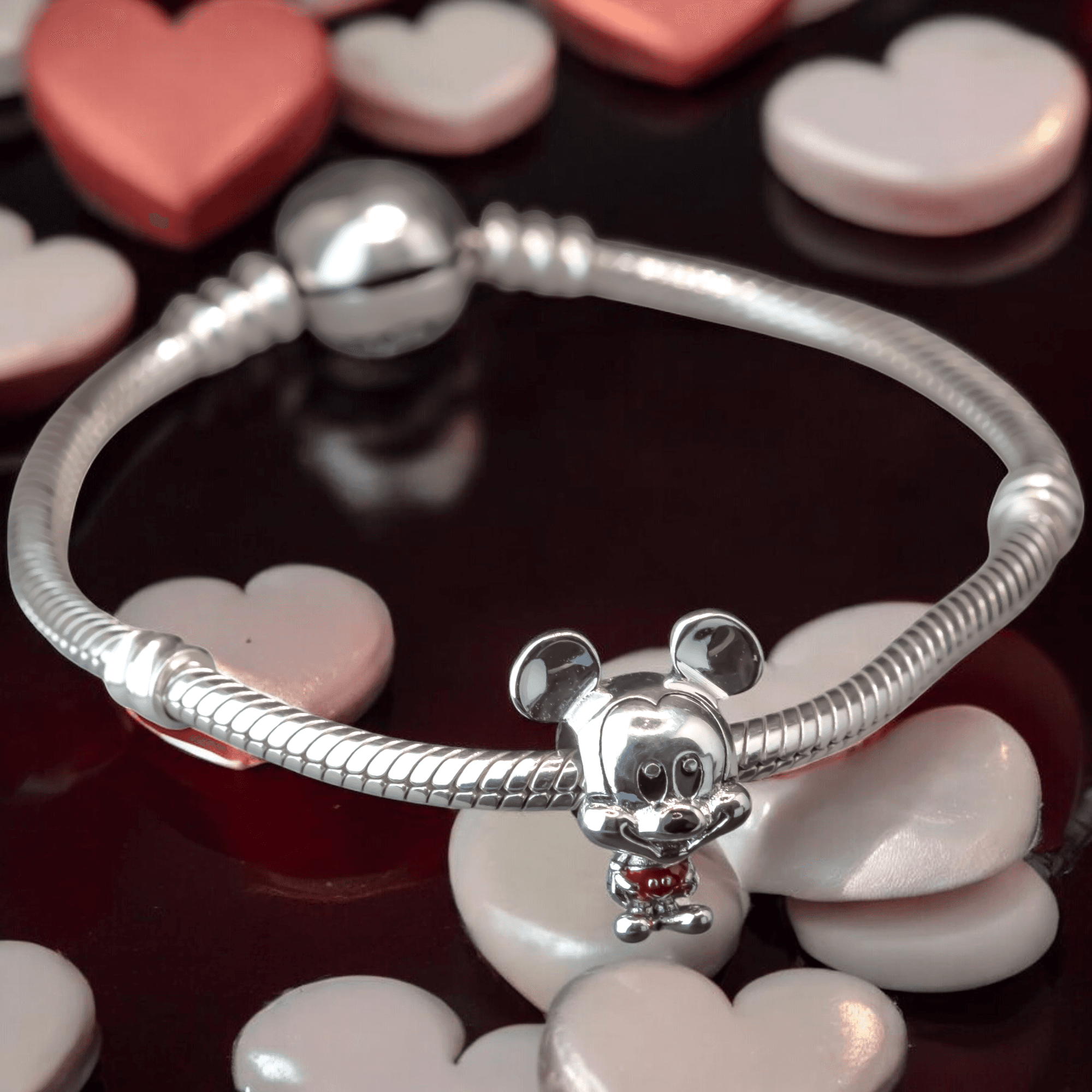 Charms MYSZKA MIKI Srebro 925 disney filmy animowane