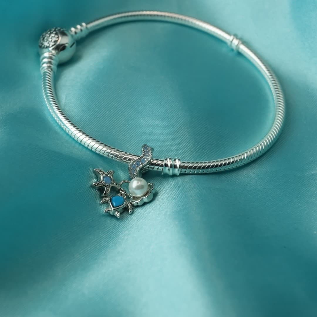 Charms do Pandora Wakacyjne Atrybuty srebro 925