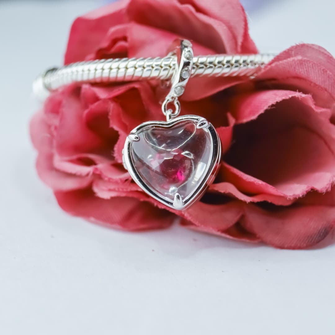 Charms witryna I Love You Srebro 925