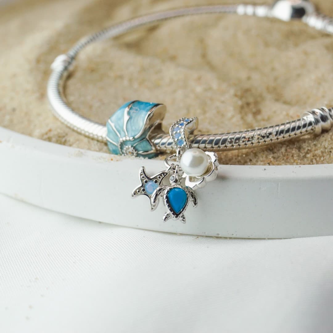 Charms do Pandora Wakacyjne Atrybuty srebro 925