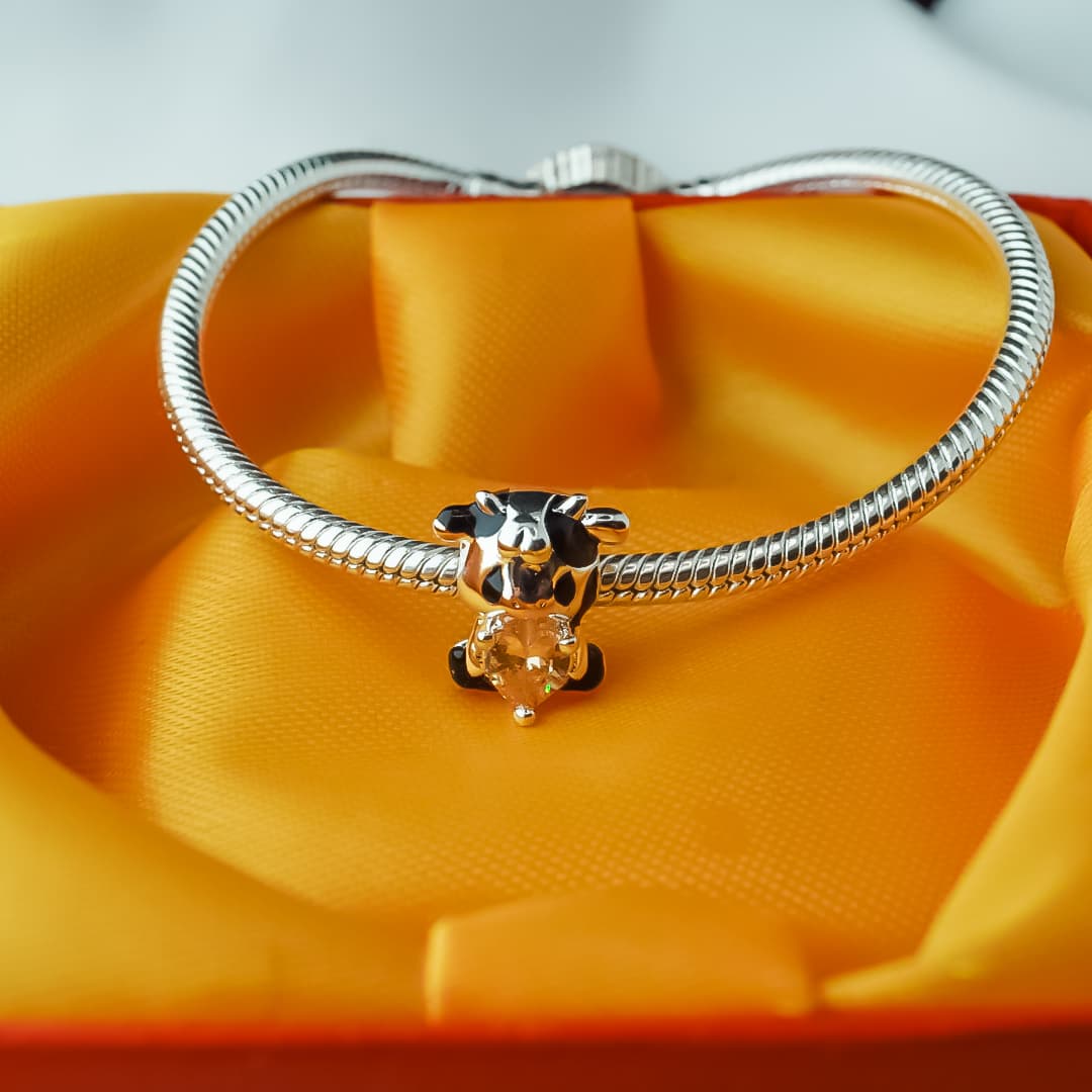 Charms do Pandora krówka polska