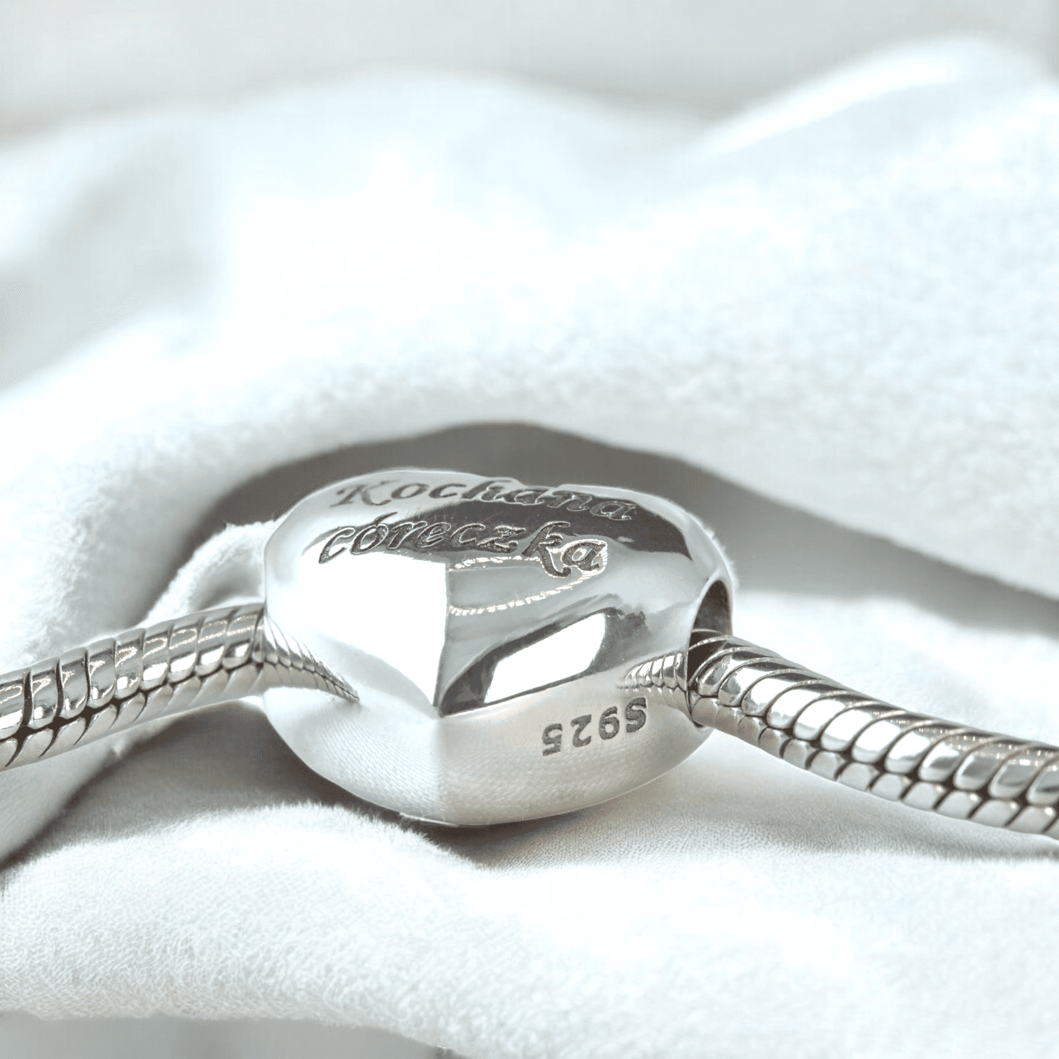 Charms KOCHANA CÓRECZKA prezent dla córki srebro 925