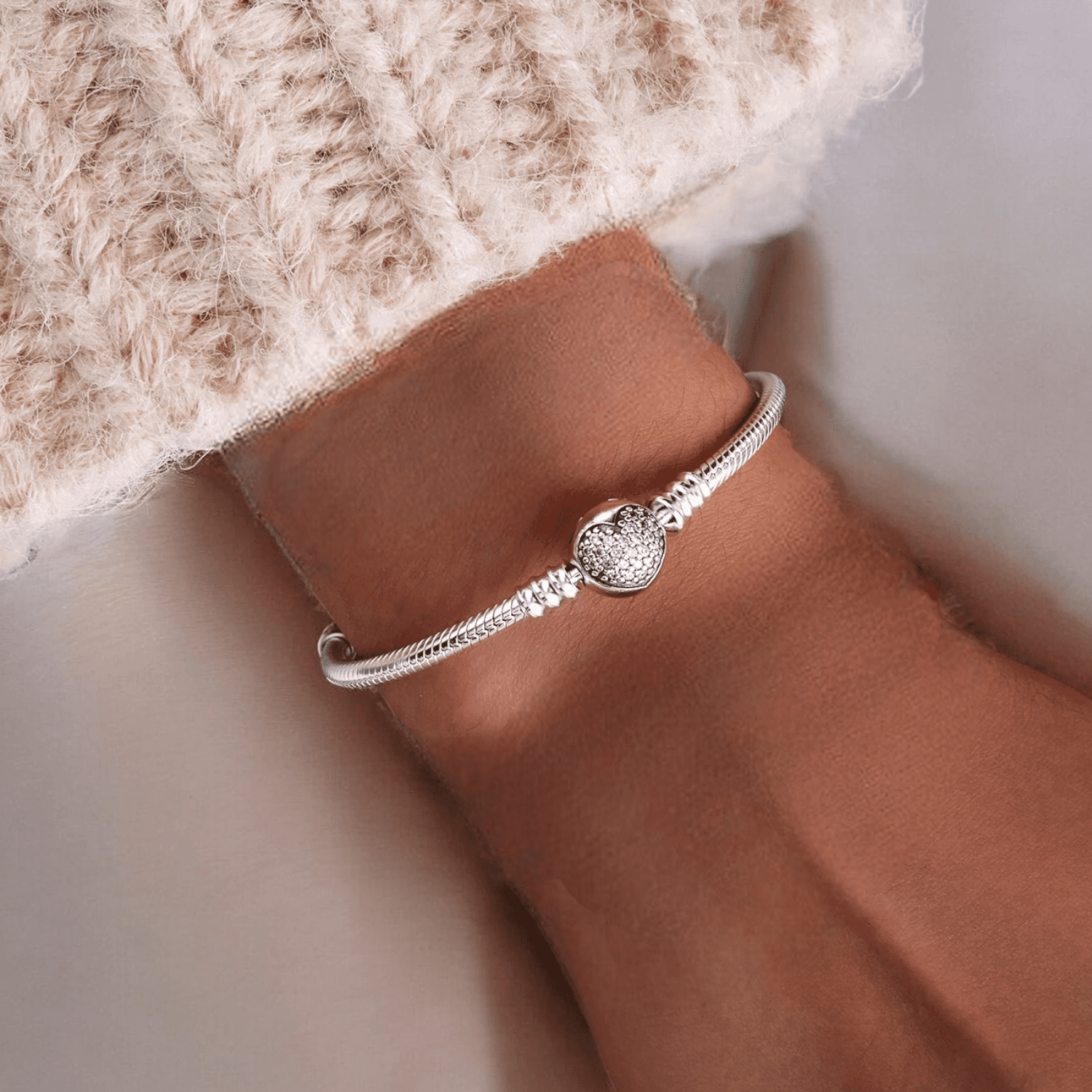 Bransoletka do charms Pandora srebro 925 skomponuj ją sama