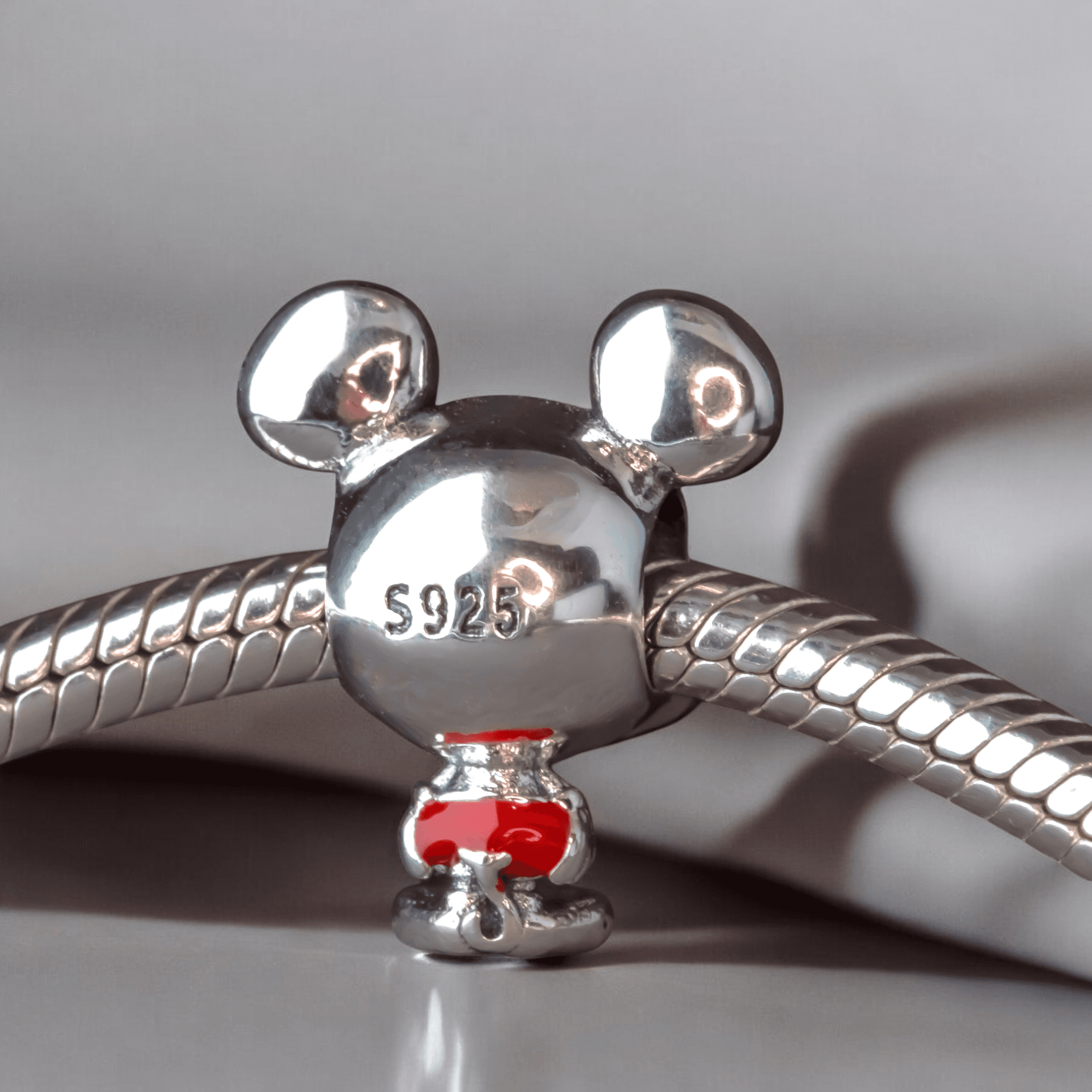 Charms MYSZKA MIKI Srebro 925 disney filmy animowane