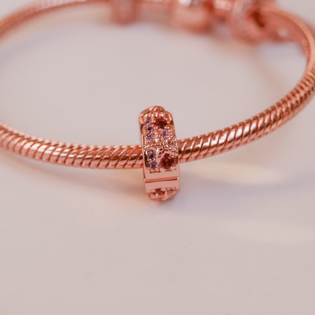 Charms/ Stoper Złote Morze srebro 925