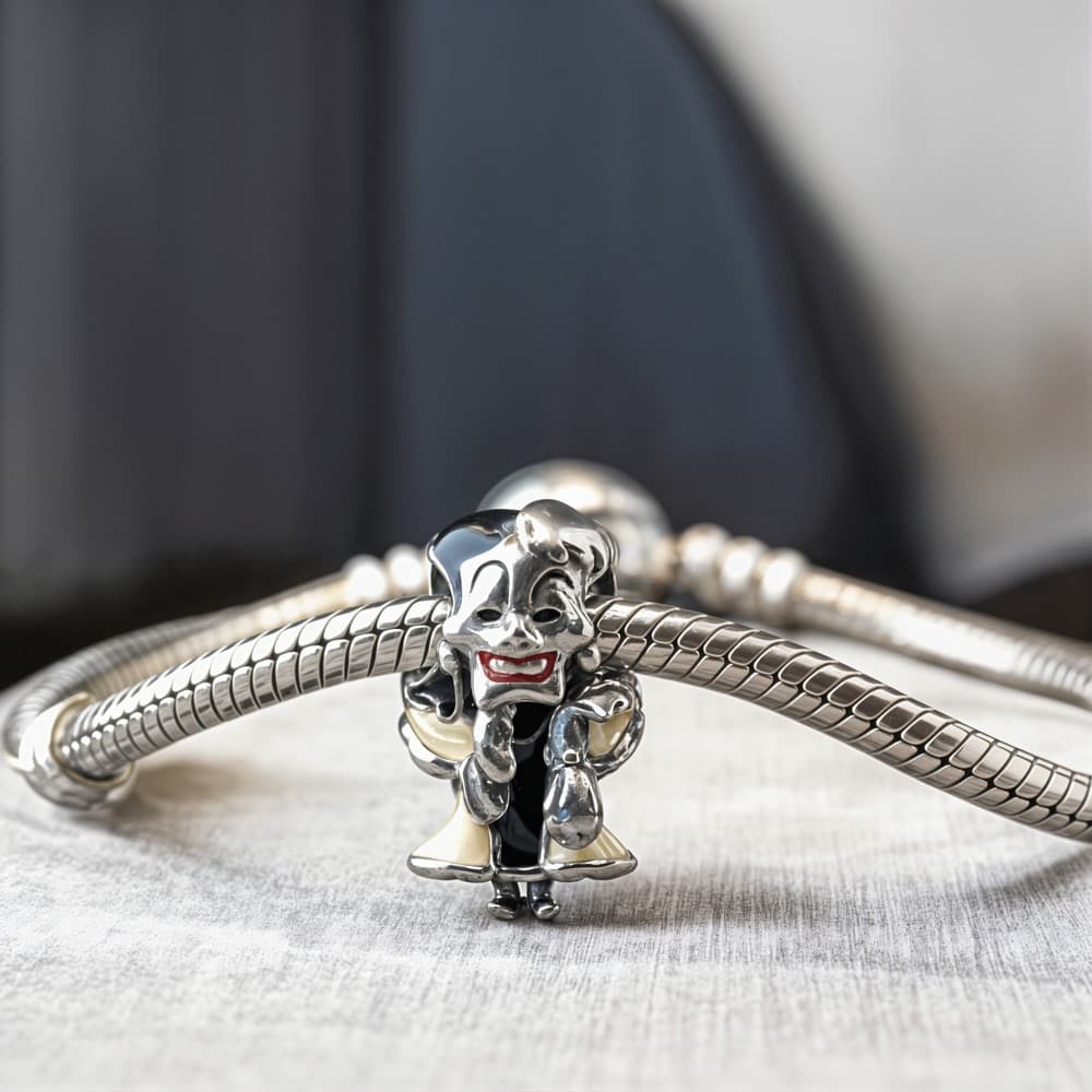 Charms Cruella De Mon Disney Srebro 925