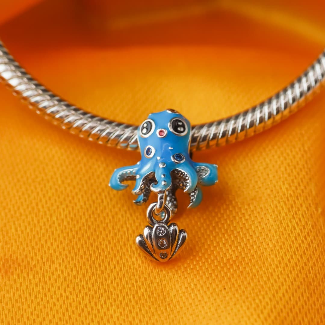 Charms Ośmiorniczka srebro 925