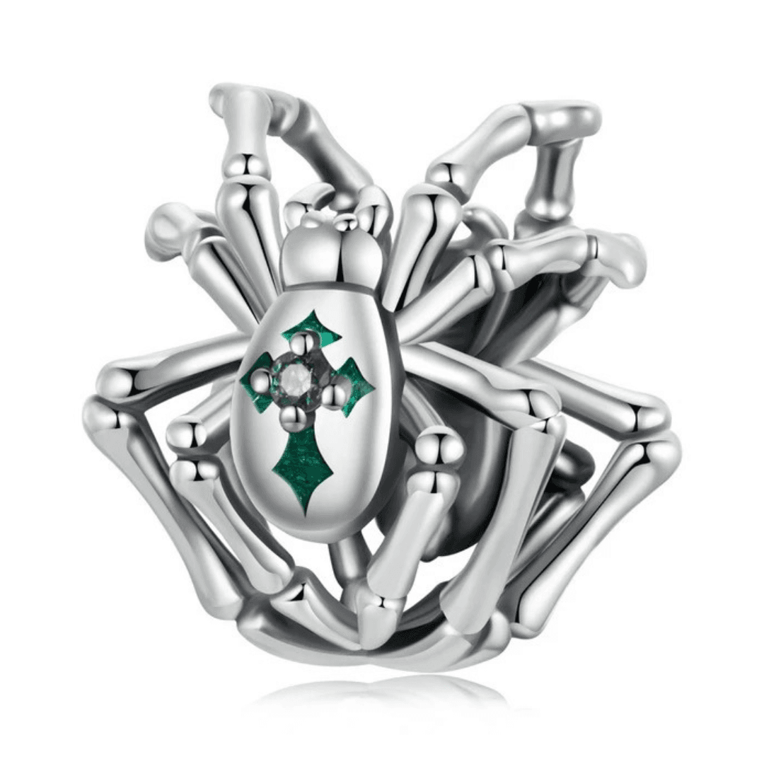 Charms Pająk Krzyżak Araneus srebro 925