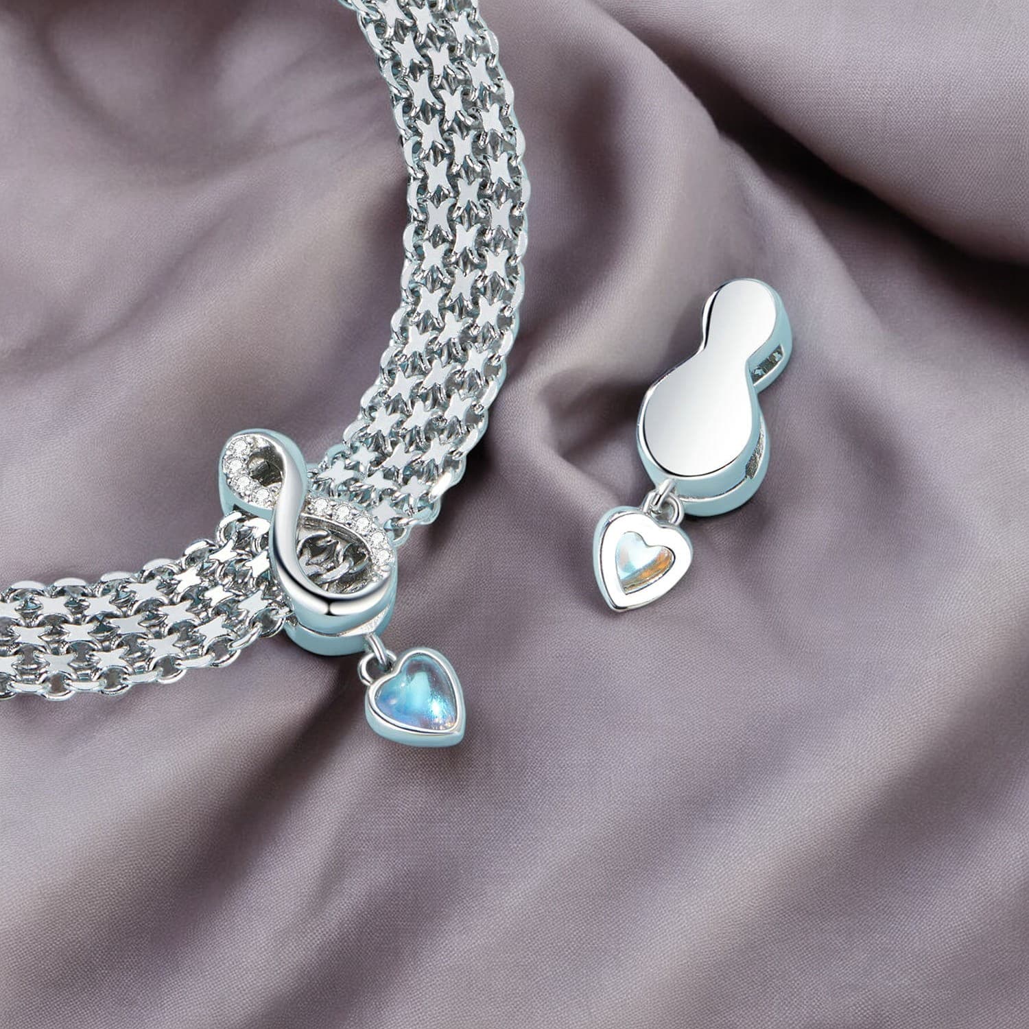 Charms Reflexions Wieczna Miłość srebro 925 zawieszka