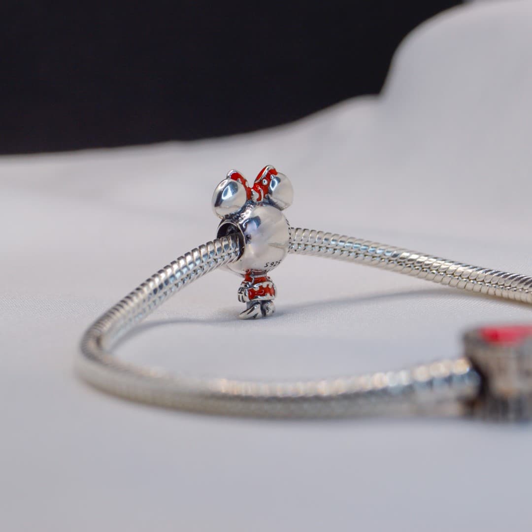 Charms do Pandora Myszka Minnie Disney srebro 925