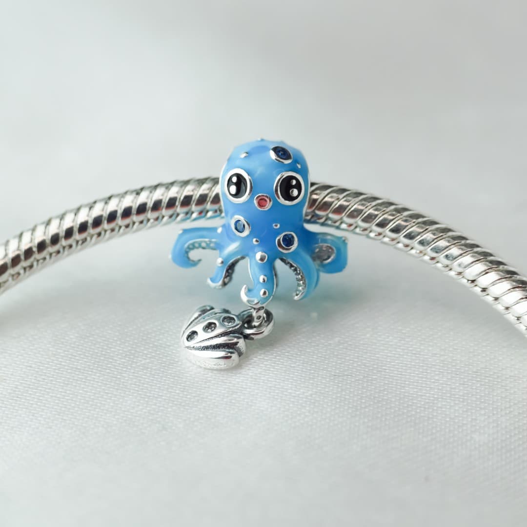 Charms Ośmiorniczka srebro 925