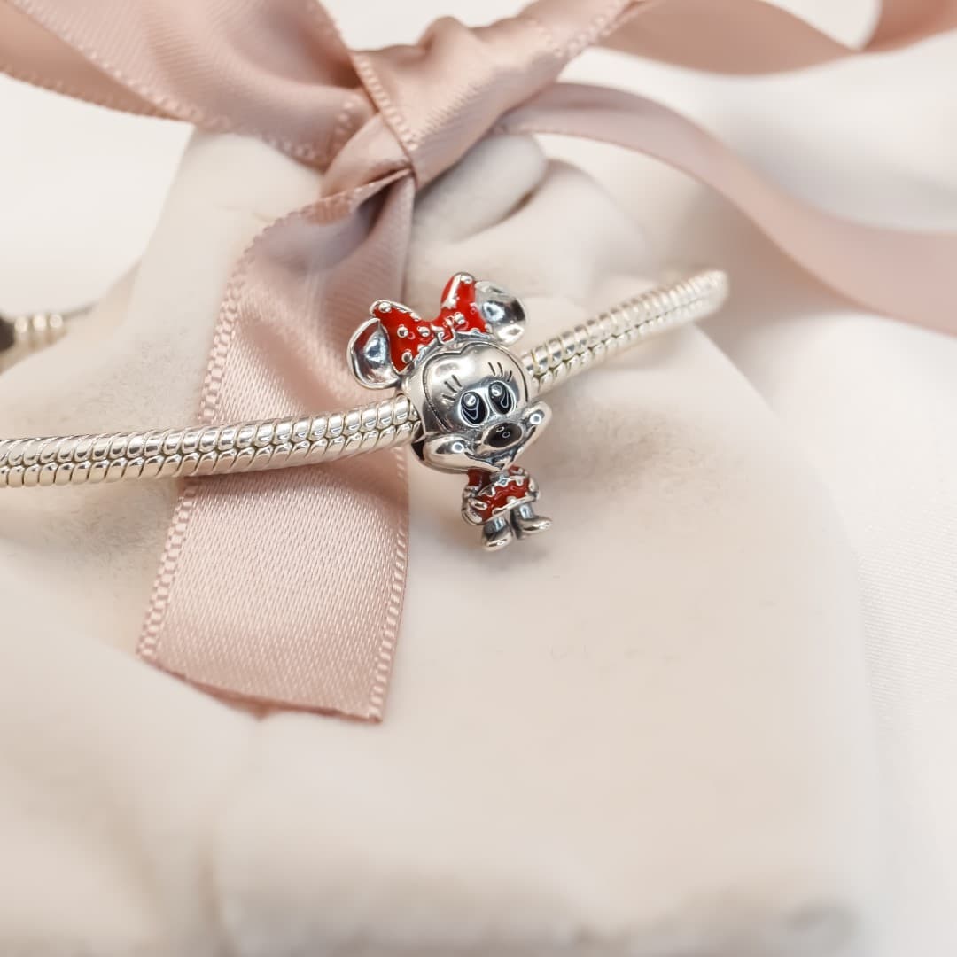 Charms do Pandora Myszka Minnie Disney srebro 925