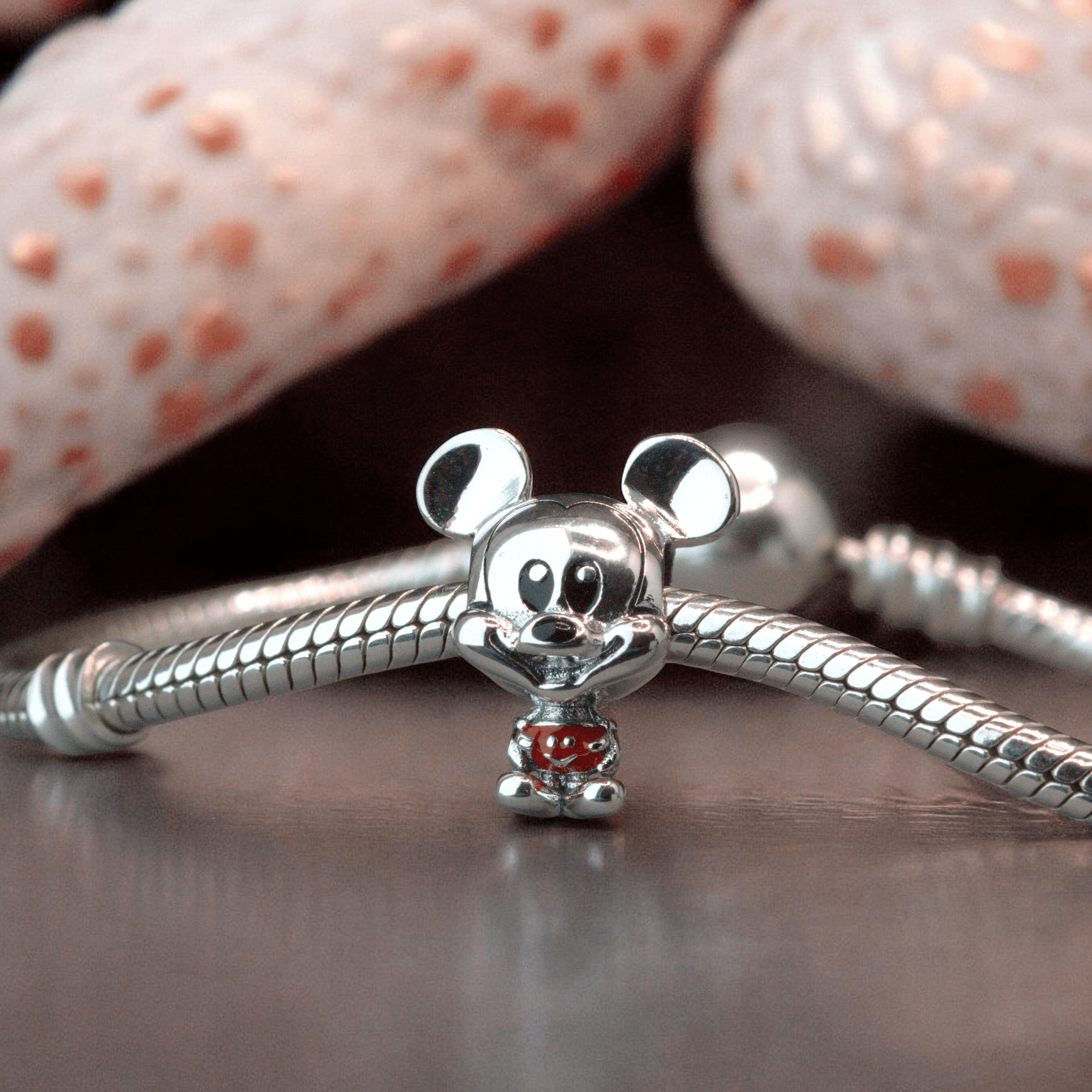 Charms MYSZKA MIKI Srebro 925 disney filmy animowane