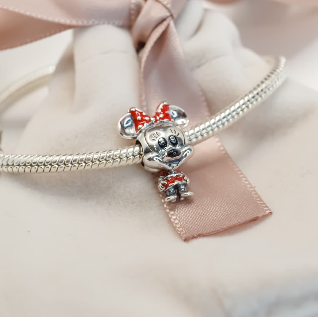 Charms do Pandora Myszka Minnie Disney srebro 925