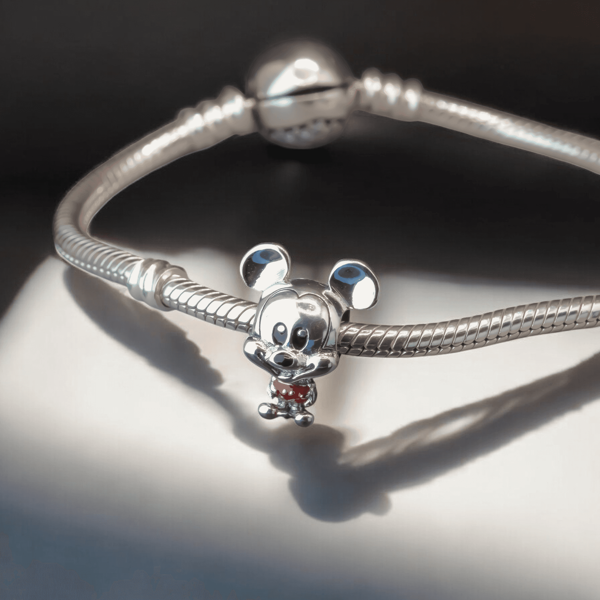 Charms MYSZKA MIKI Srebro 925 disney filmy animowane