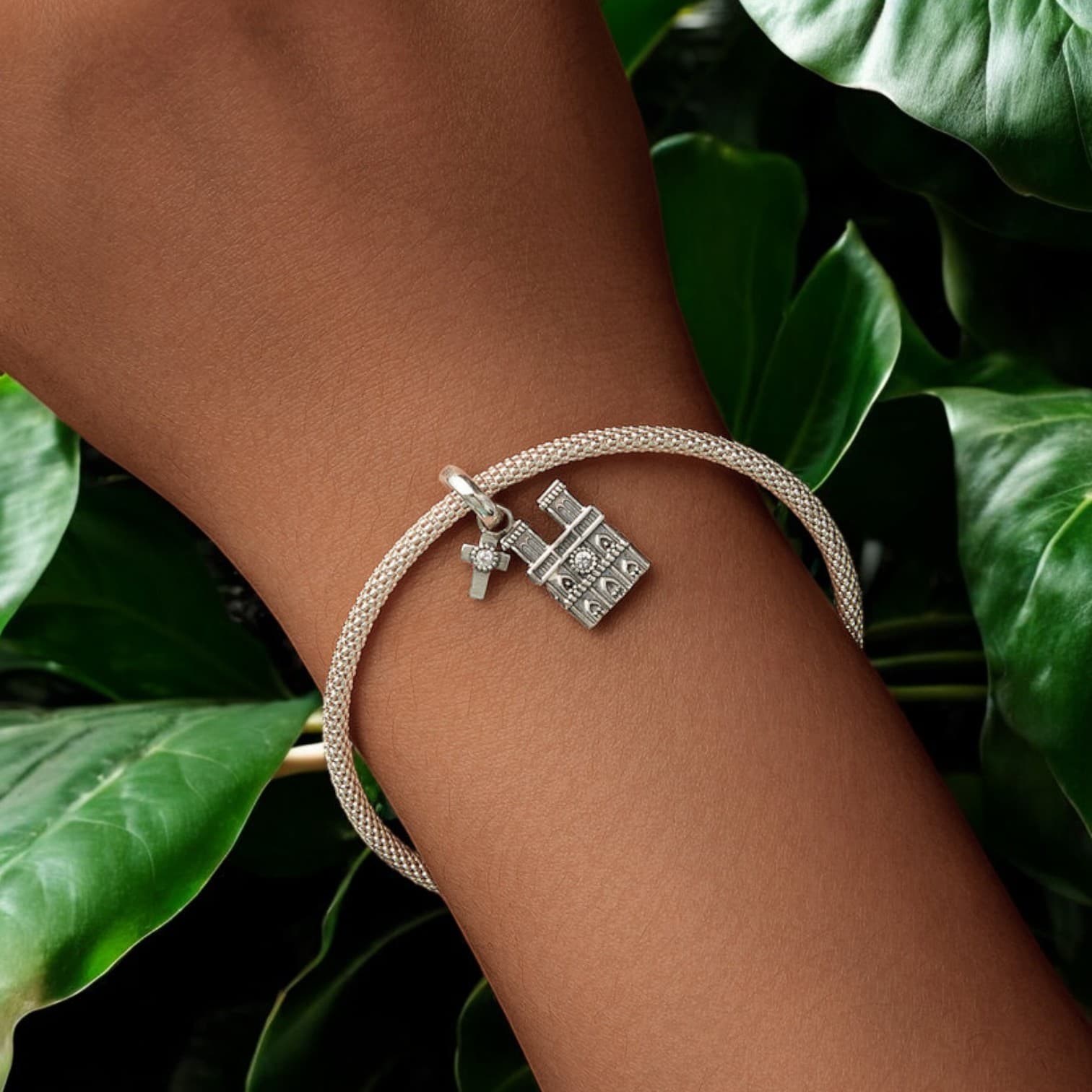 Charms KATEDRA NOTRE-DAME srebro 925 francja