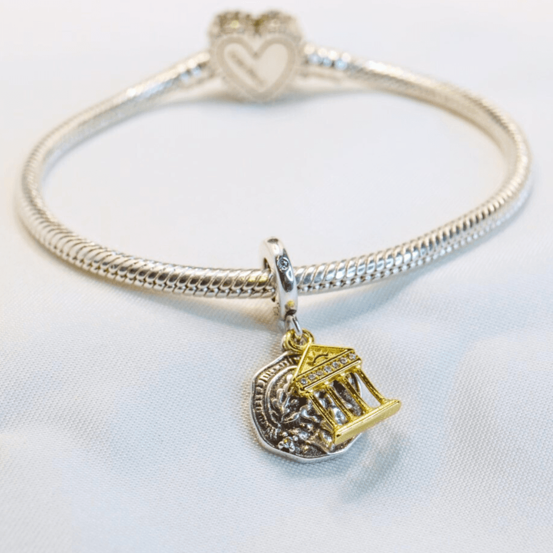 Charms do Pandora Grecja Atena srebro 925 Ateny