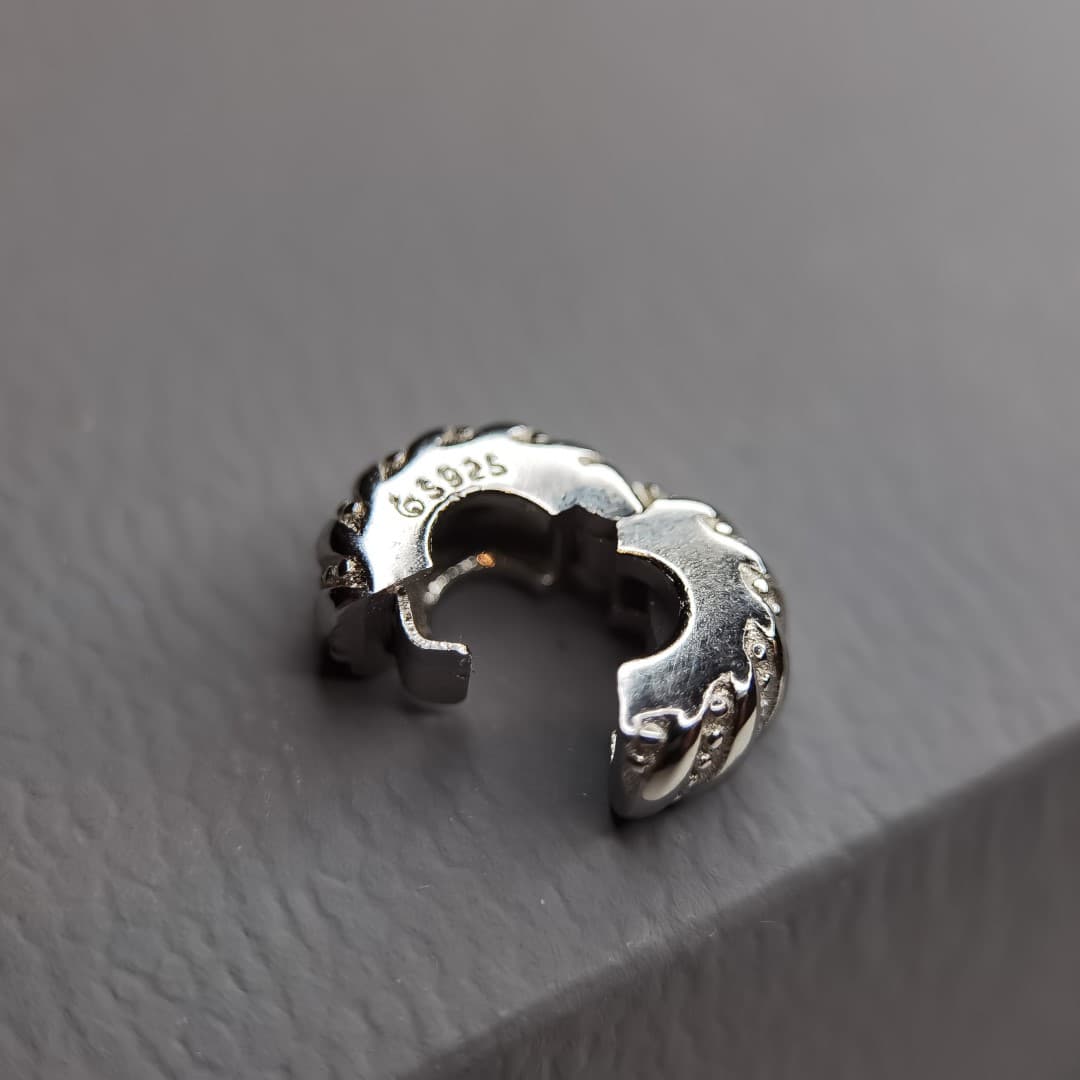 Klips stoper Wrap srebro 925