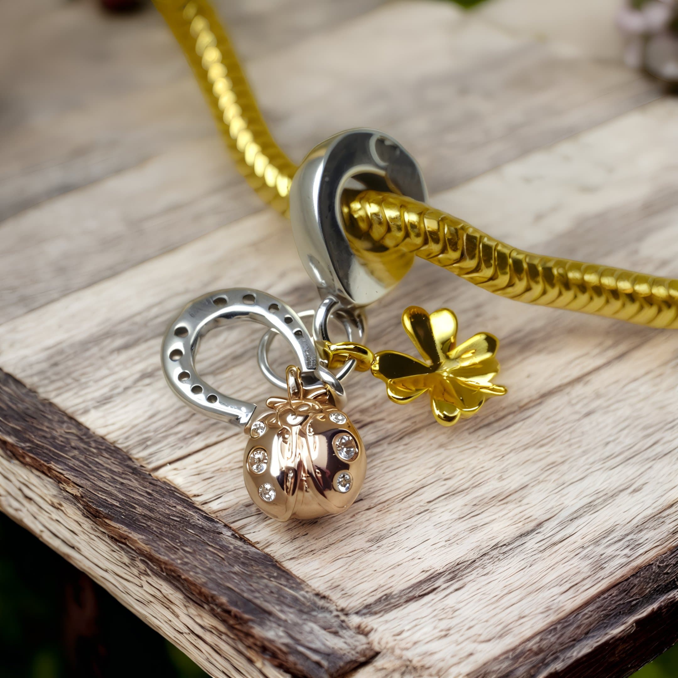 Charms  Srebro 925 Atrybuty Szczęścia