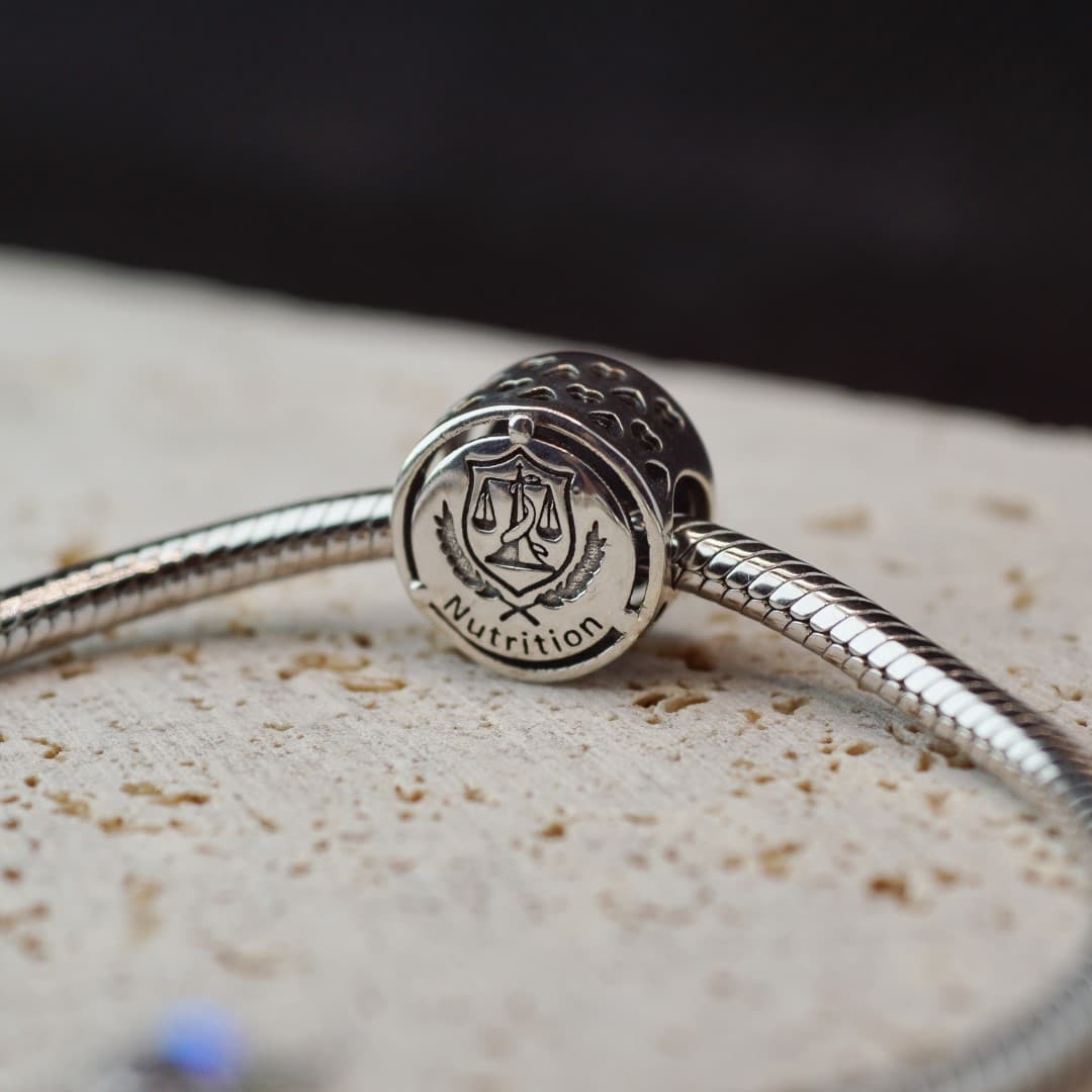 Charms do Pandora Dietetyk Srebro 925 żywieniowiec