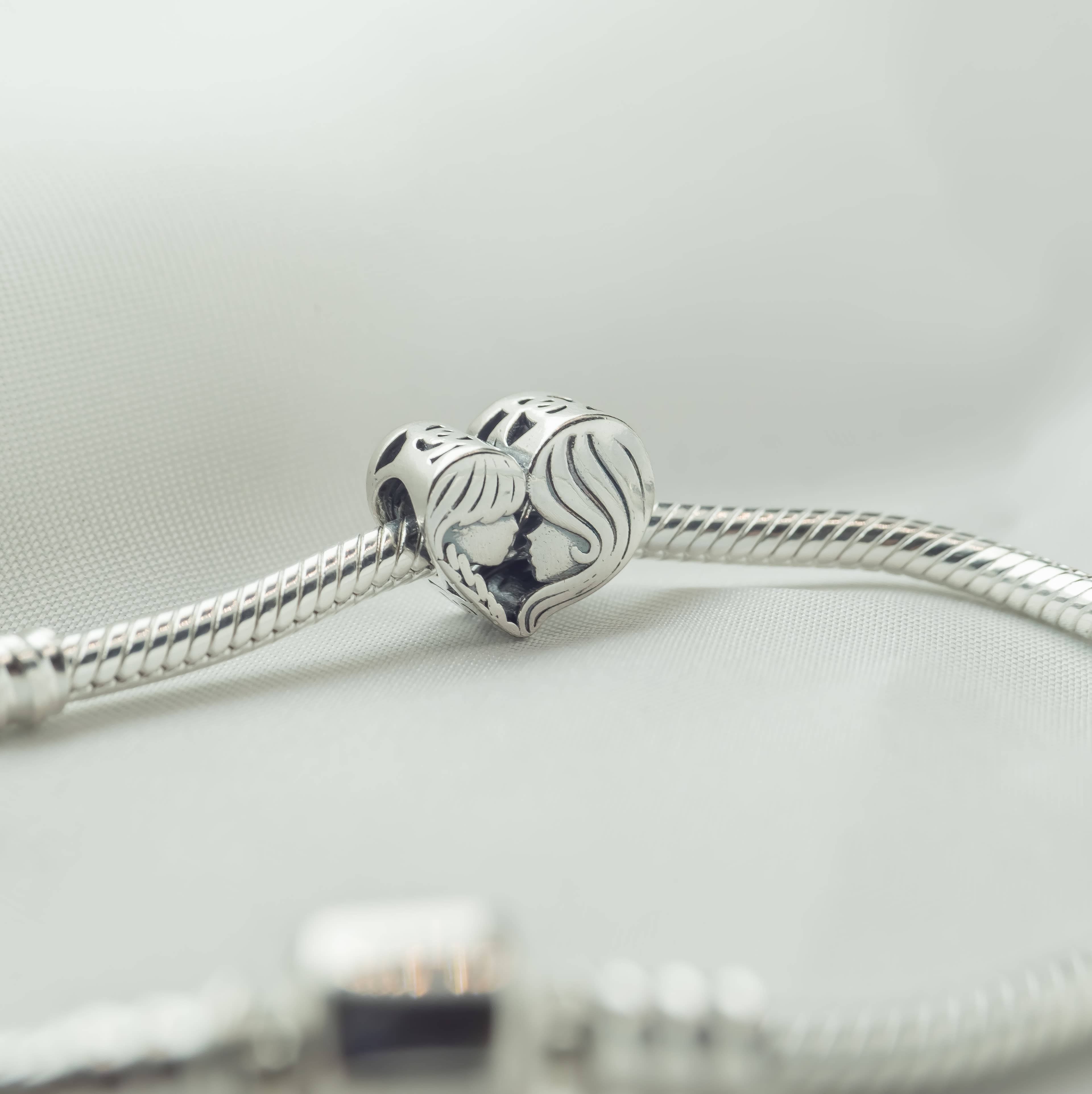 Charms do Pandora Mama i córka zawieszka