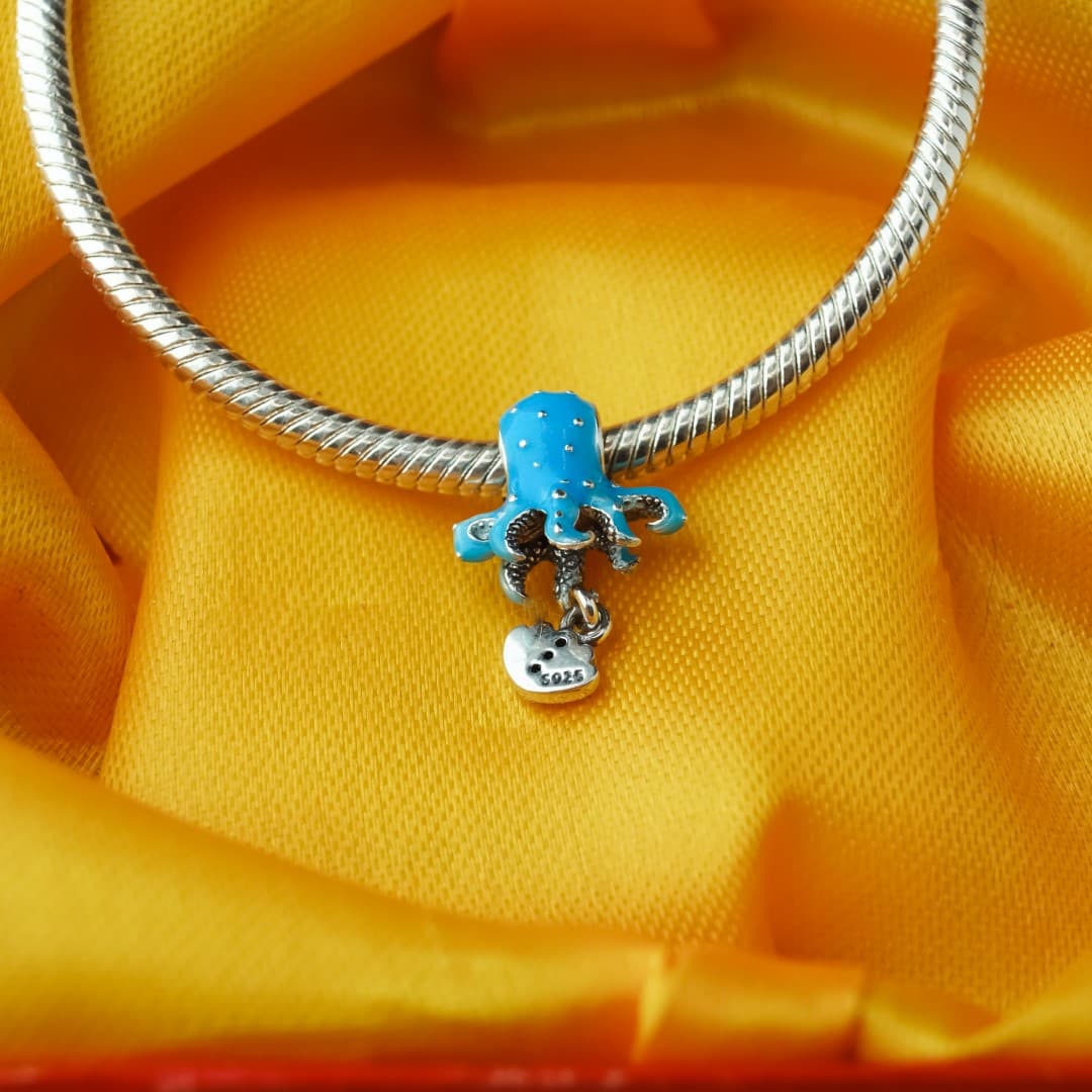 Charms Ośmiorniczka srebro 925