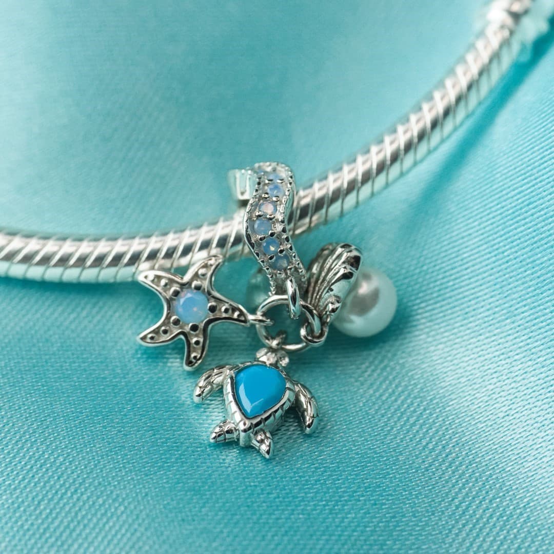 Charms do Pandora Wakacyjne Atrybuty srebro 925