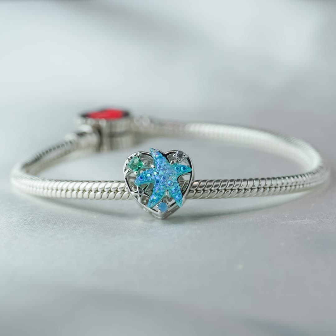 Charms Oceaniczna Gwiazda srebro 925 rozgwiazda