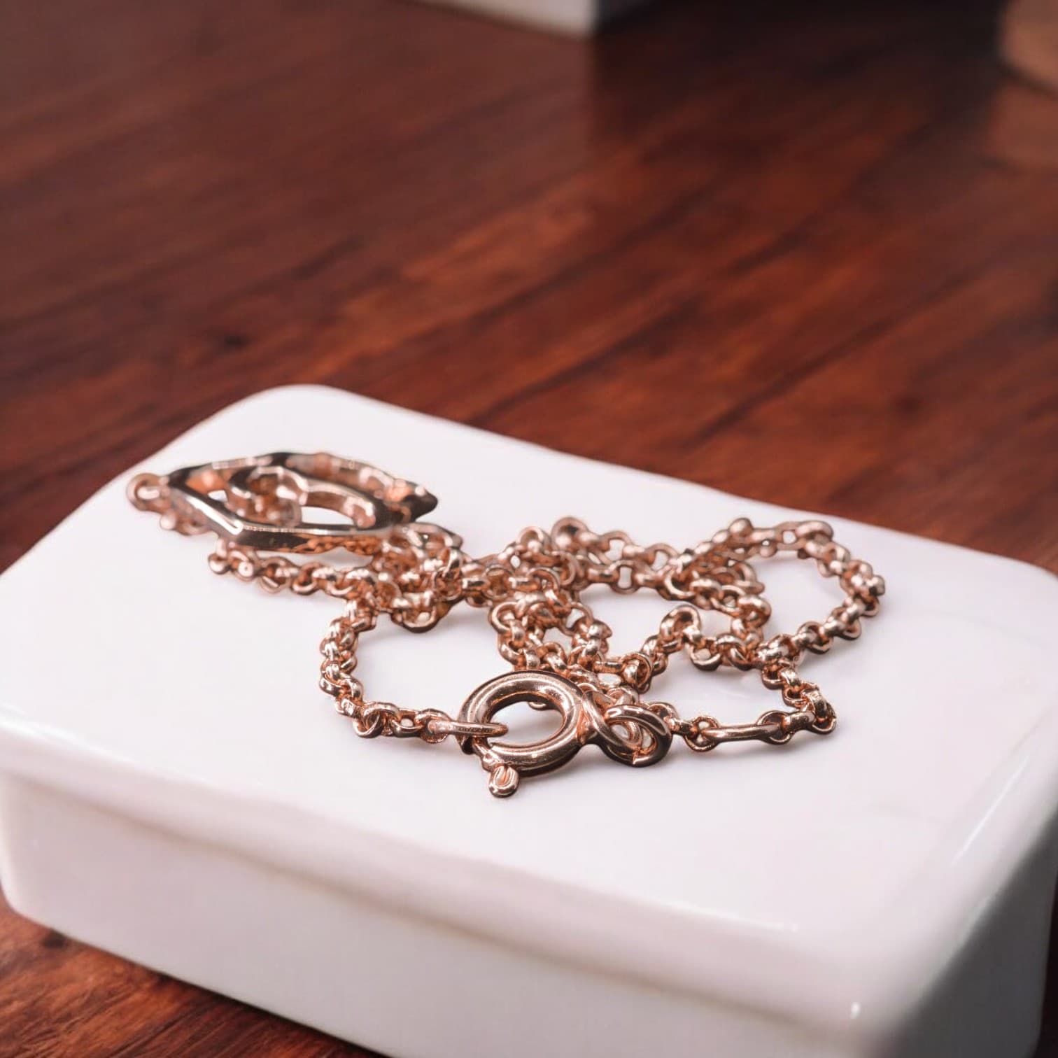 Bransoletka KOT srebro 925 różowe złoto  regulowana