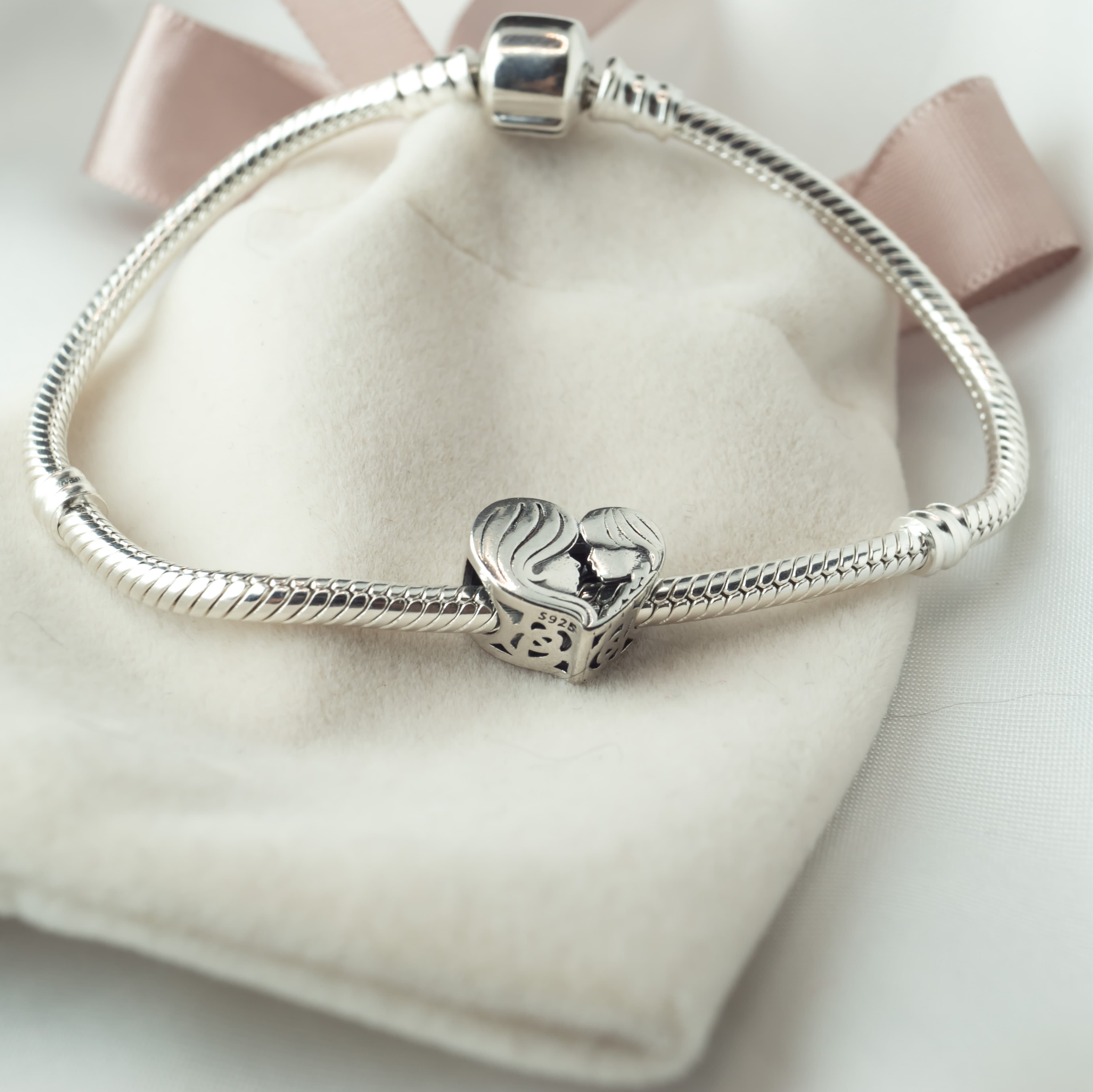 Charms do Pandora Mama i córka zawieszka