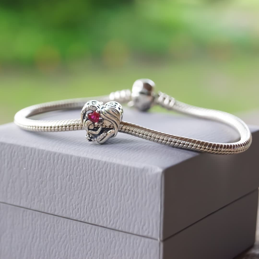 Charms Bliskość Mama i syn córka srebro 925