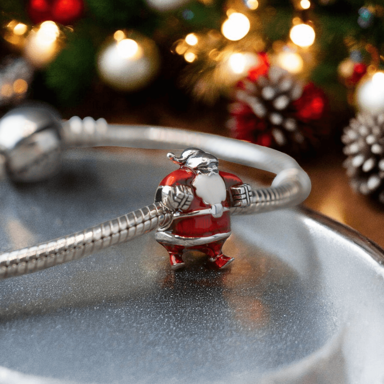 Charms Mikołaj srebro 925