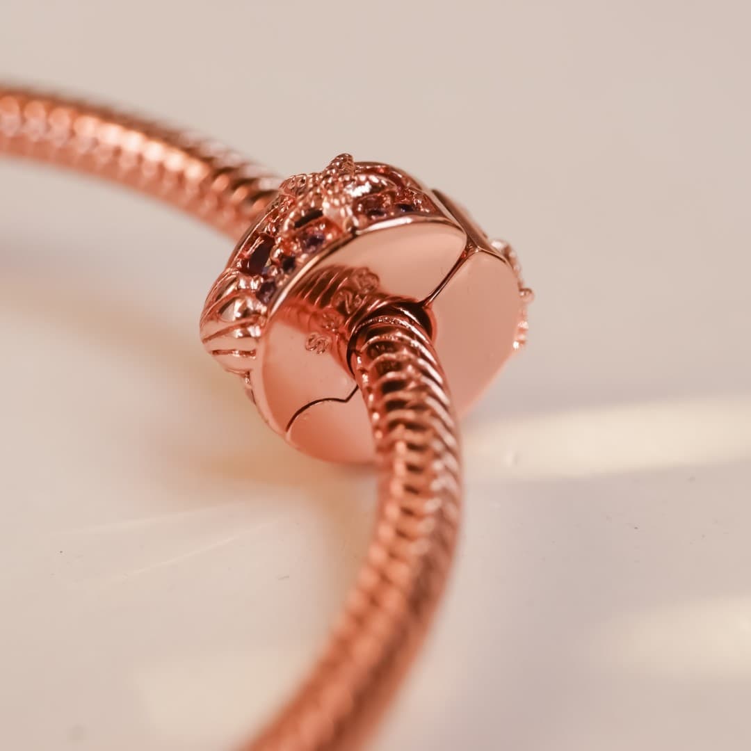 Charms/ Stoper Złote Morze srebro 925