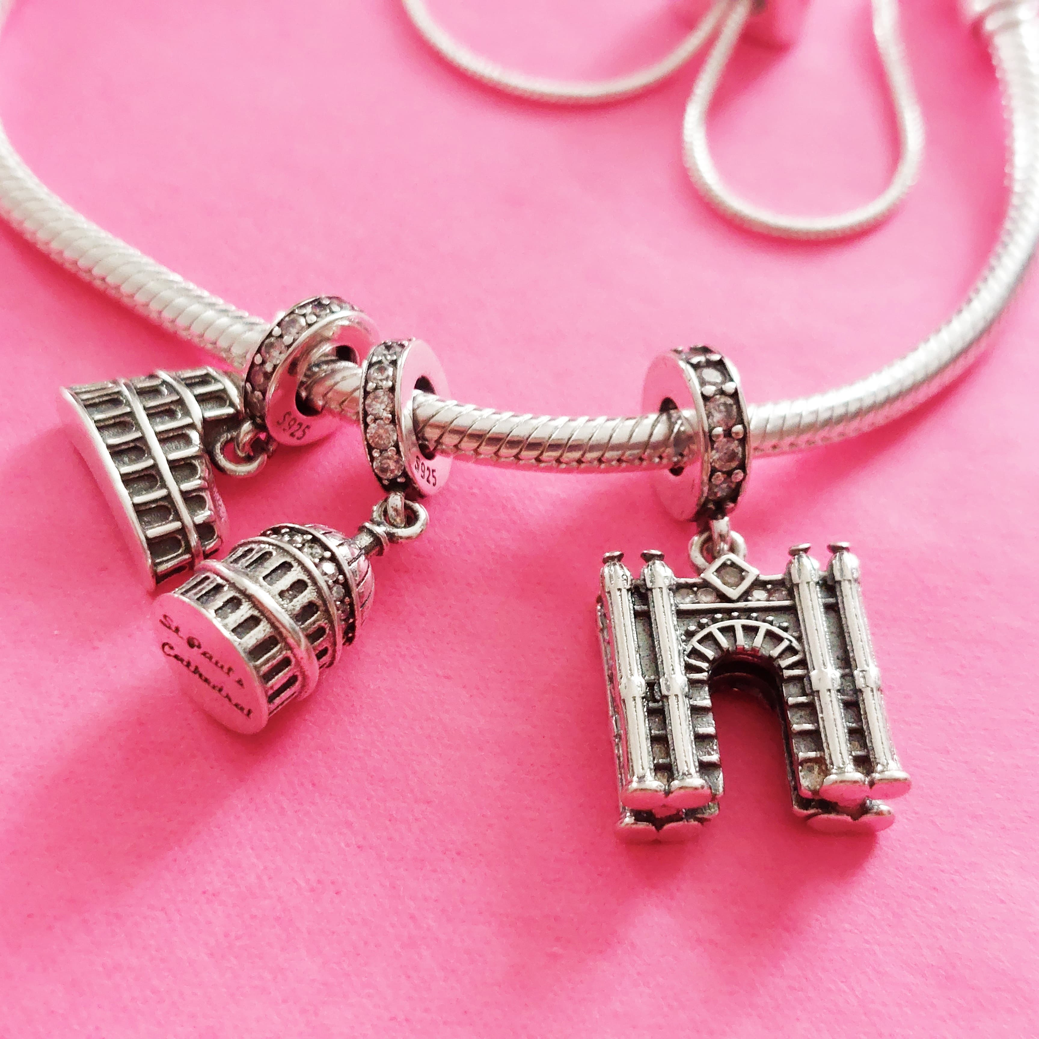 Charms Katedra świętego Pawła w Londynie srebro 925