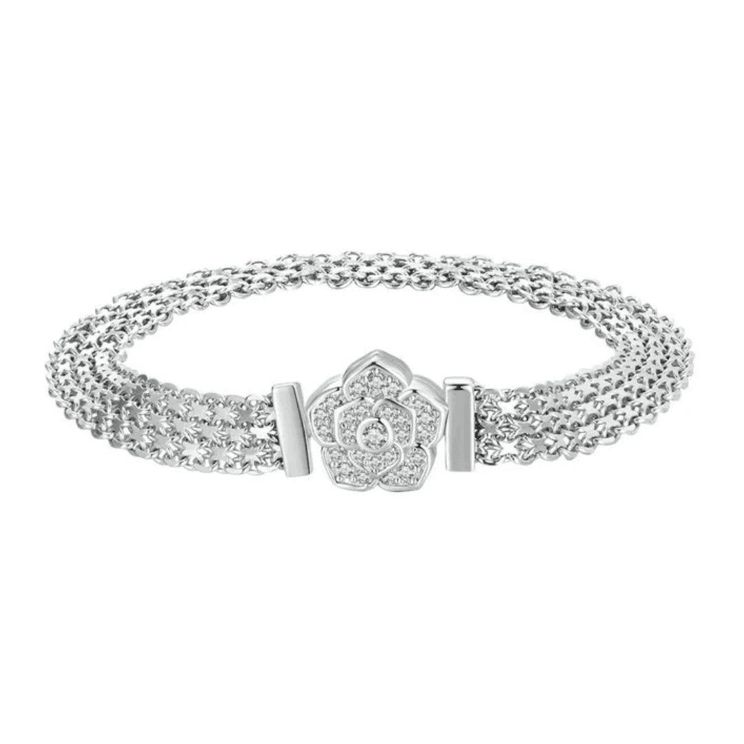 Bransoletka typu Reflexion Pandora srebro 925 platyna