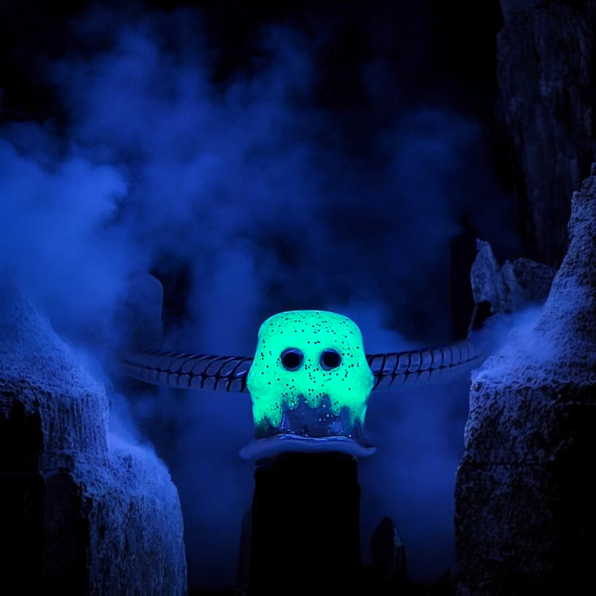 Charms Duszek BOO srebro 925 świecący w nocy zawieszka