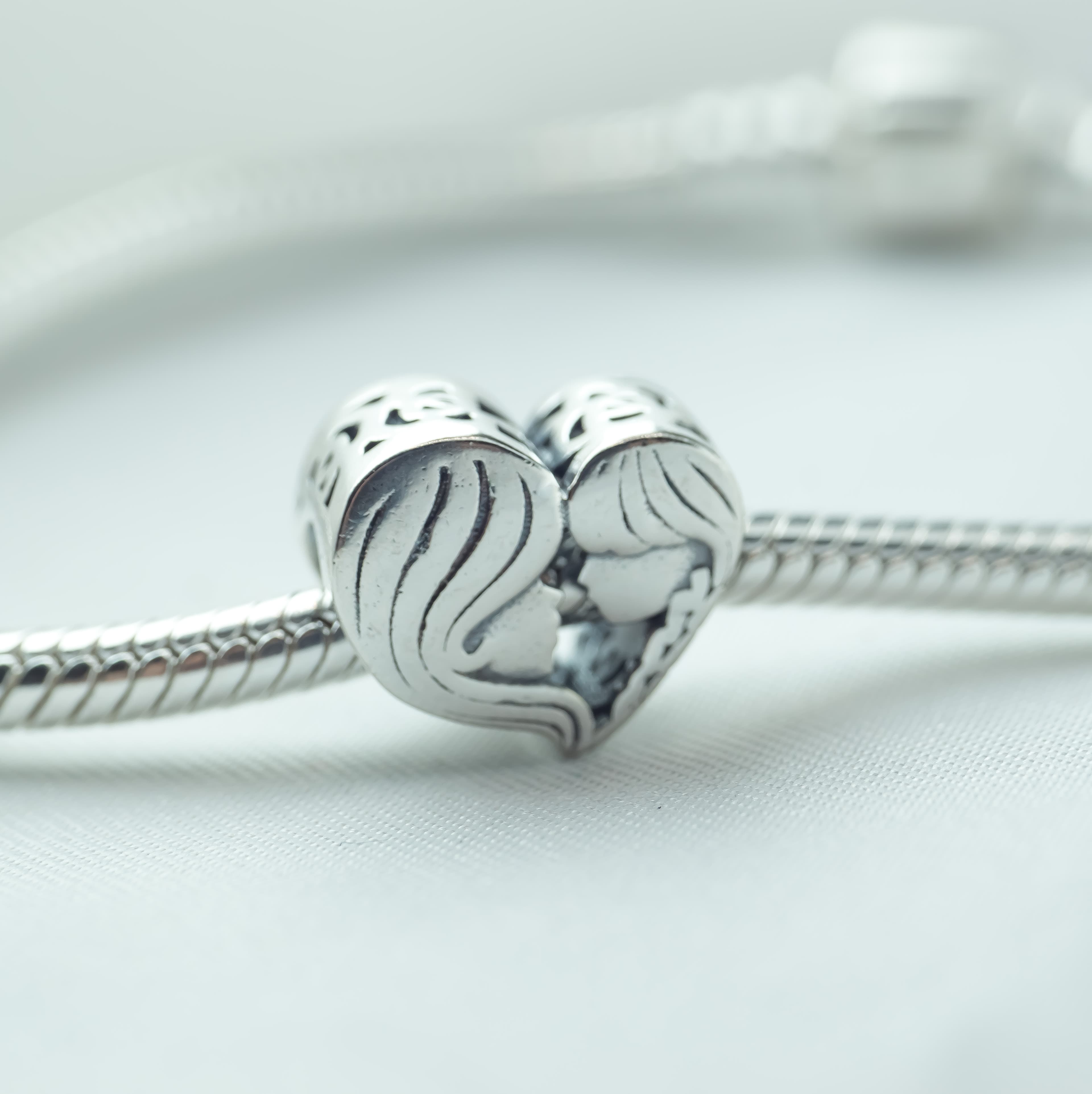 Charms do Pandora Mama i córka zawieszka