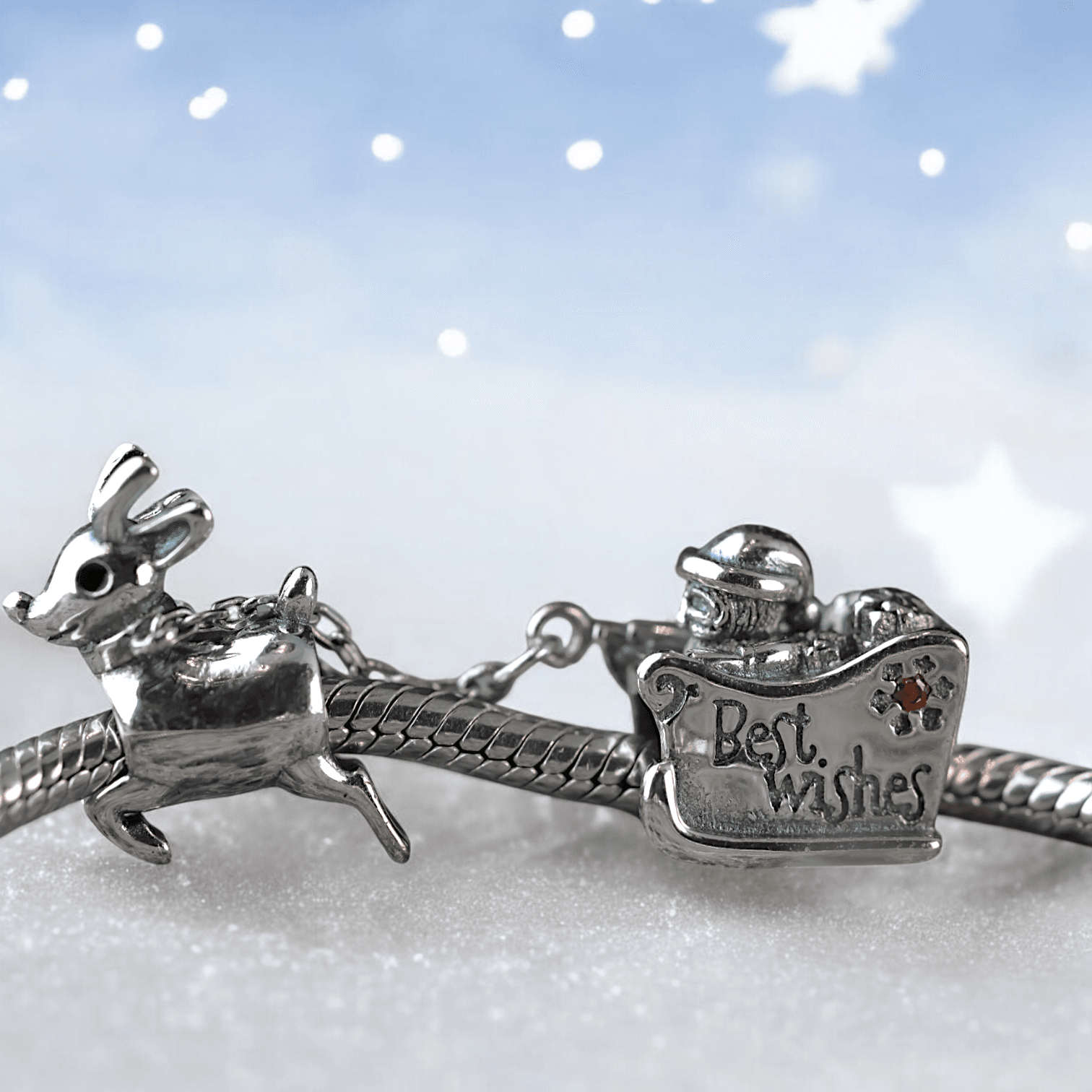 Charms Dwuczęściowy Pędzący Mikołaj