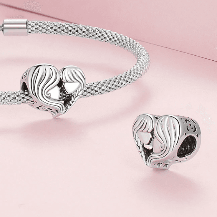 Charms do Pandora Mama i córka zawieszka