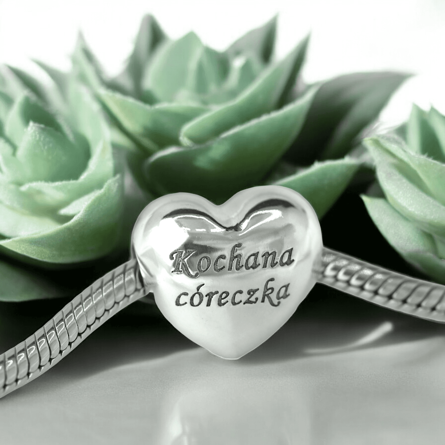 Charms KOCHANA CÓRECZKA prezent dla córki srebro 925