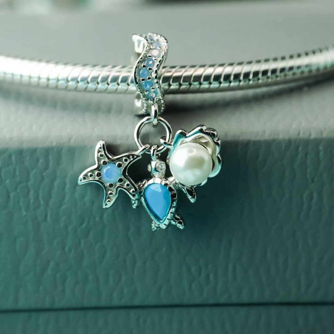 Charms do Pandora Wakacyjne Atrybuty srebro 925