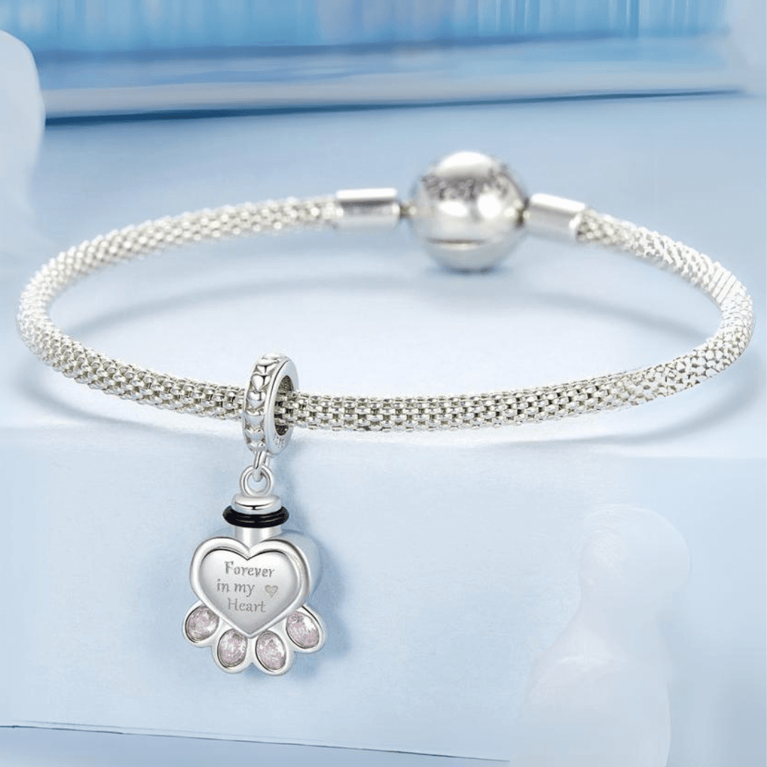 Charms Urna Pamiątkowa srebro  925, urna pamiątkowa dla zwierząt domowych